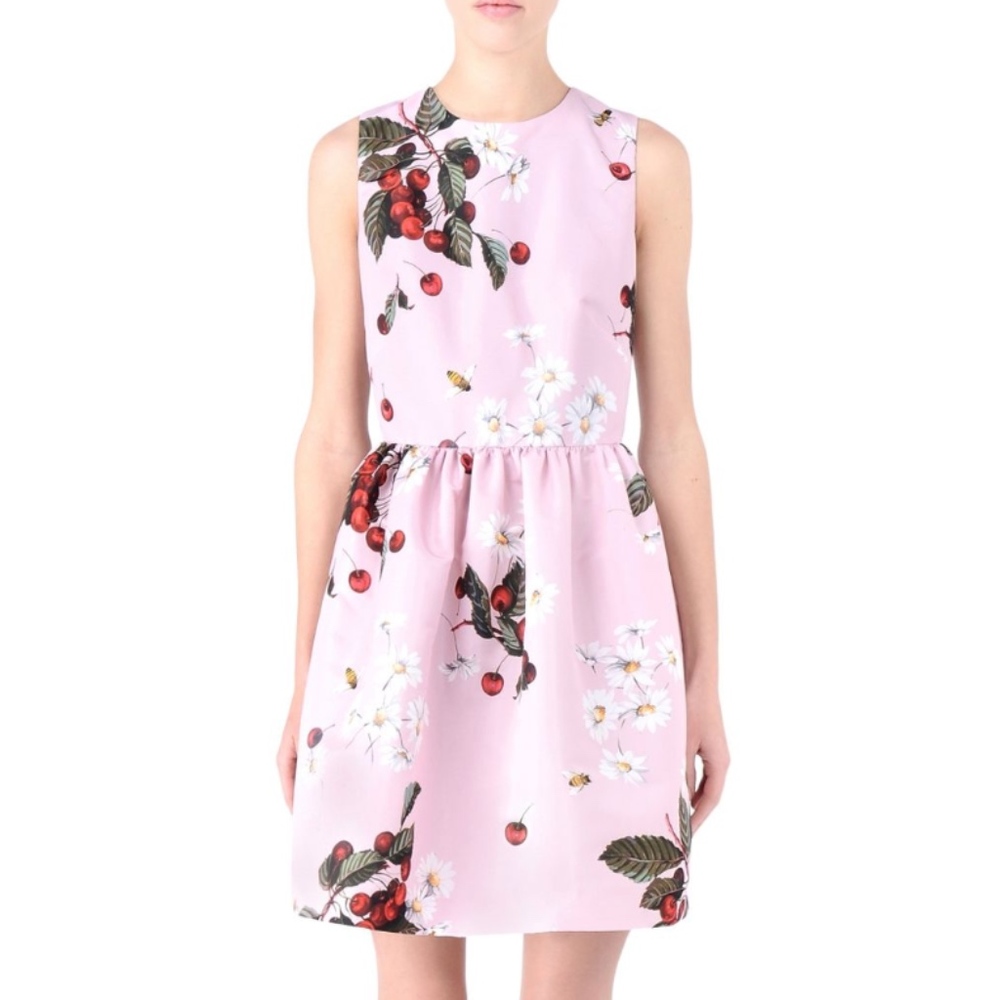 RED Valentino Cherries and Daisies Dress